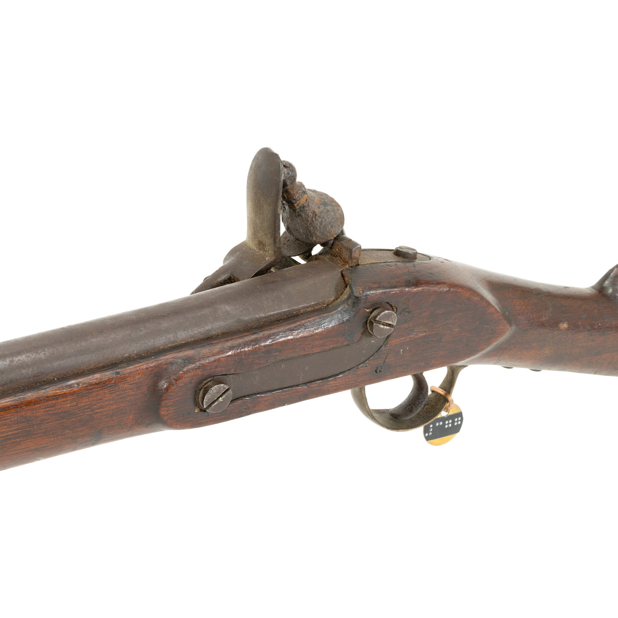 Antique Belgian .69 Caliber Flintlock Smoothbore Musket
