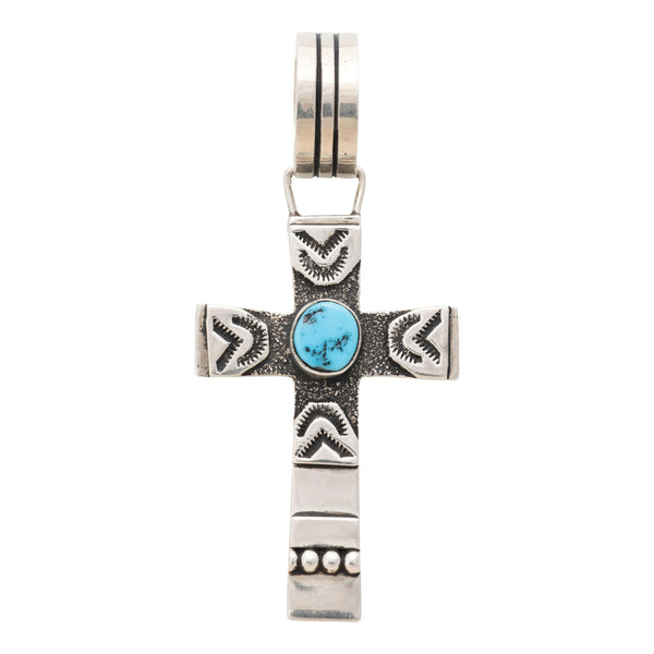 Tommy Singer Cross Pendant, Jewelry, Necklace, Native