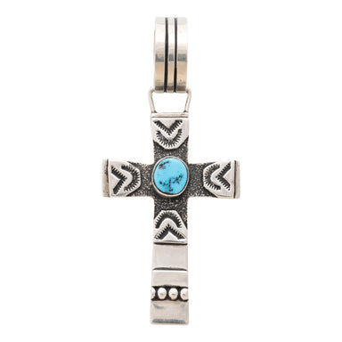 Tommy Singer Cross Pendant, Jewelry, Necklace, Native
