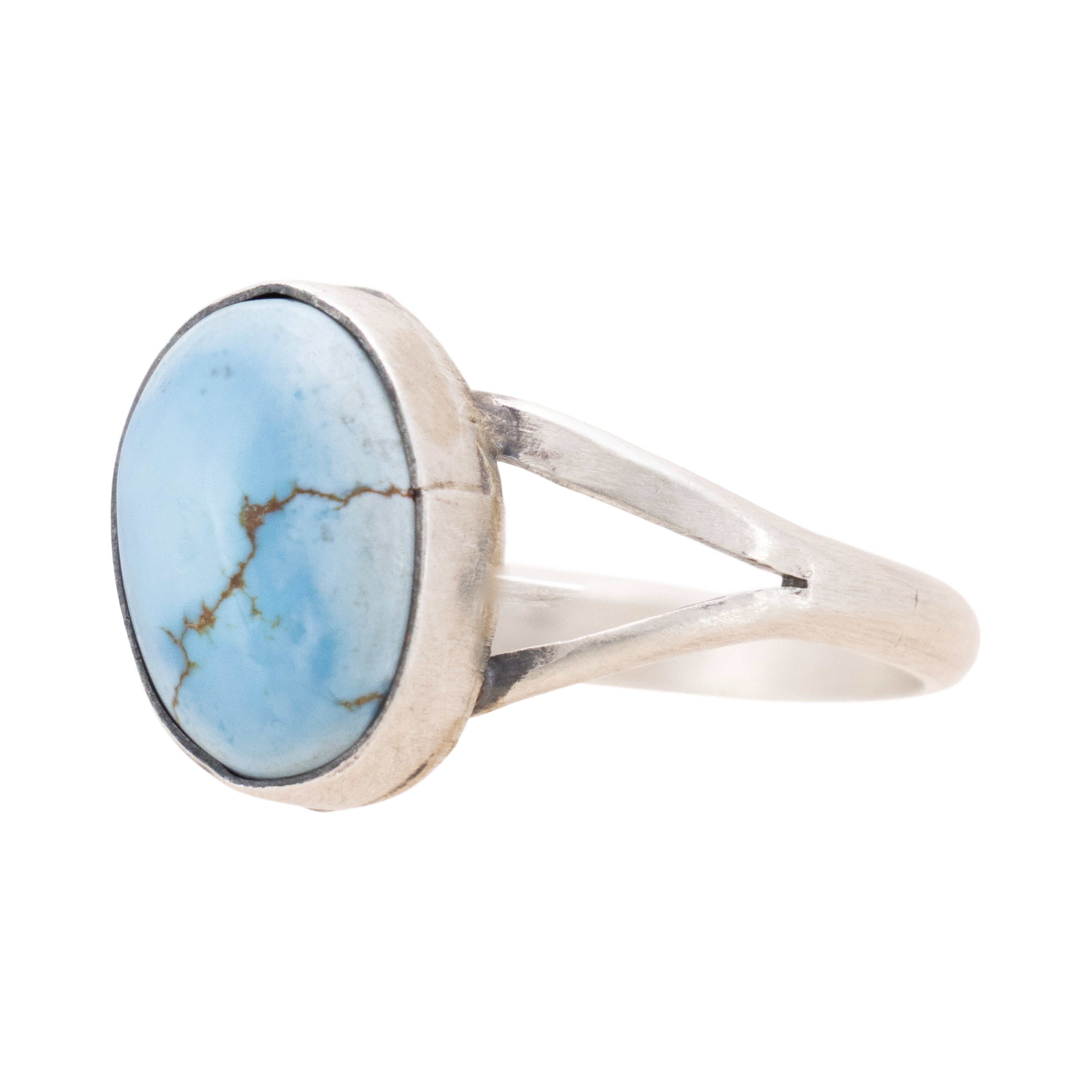 Navajo Golden Hill Turquoise Ring, Jewelry, Ring, Native