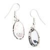 Navajo White Buffalo Turquoise Earrings