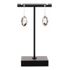 Navajo White Buffalo Turquoise Earrings