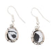 Navajo White Buffalo Turquoise Earrings, Jewelry, Earrings, Native