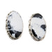 Navajo White Buffalo Turquoise Earrings, Jewelry, Earrings, Native