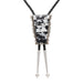 Navajo White Buffalo Turquoise Bolo, Jewelry, Bolo Necktie, Native
