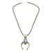 Navajo Golden Hill Turquoise Squash Blossom, Jewelry, Squash Blossom, Native