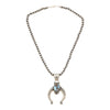 Navajo Golden Hill Turquoise Squash Blossom, Jewelry, Squash Blossom, Native