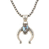 Navajo Golden Hill Turquoise Squash Blossom