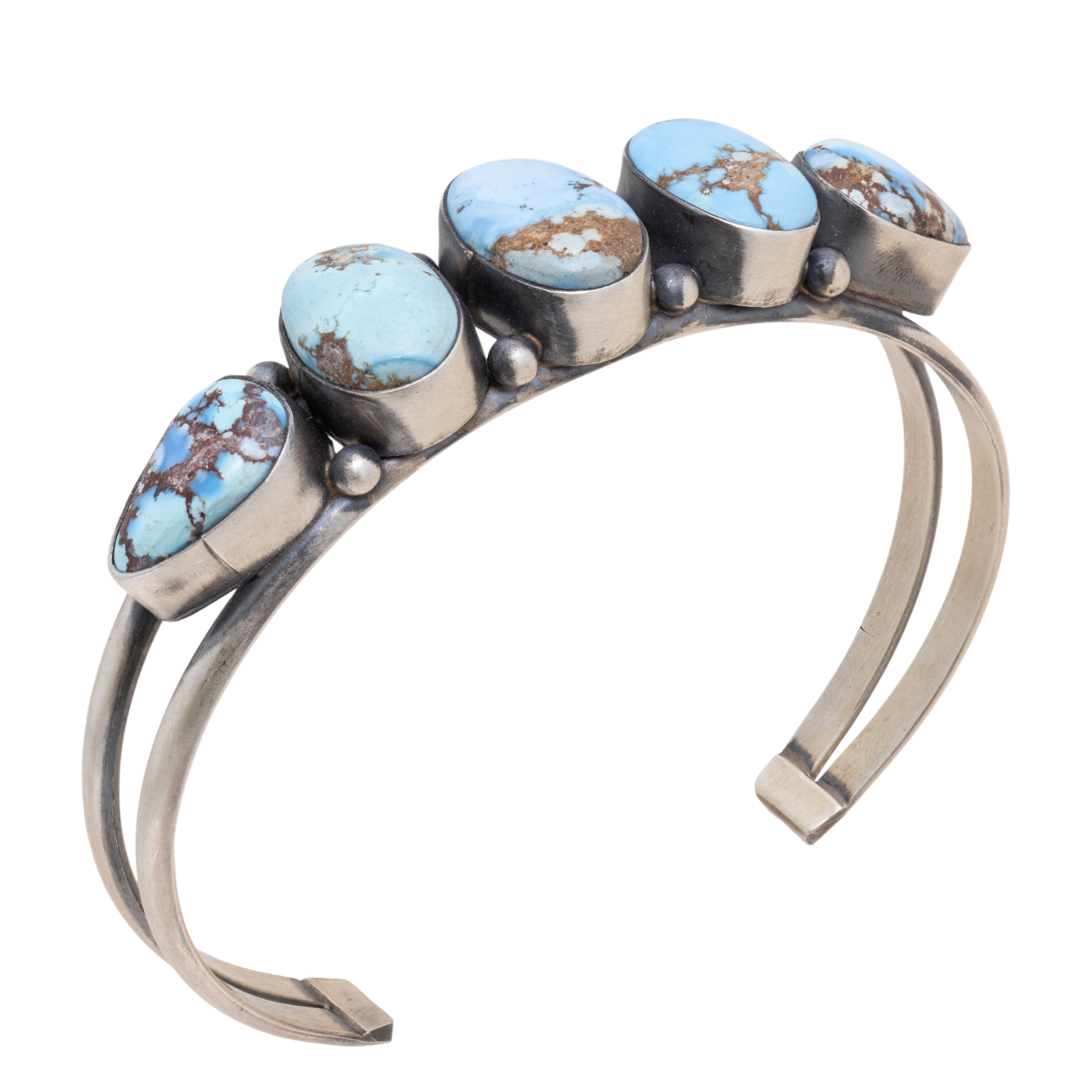 Navajo Golden Hill Turquoise Bracelet