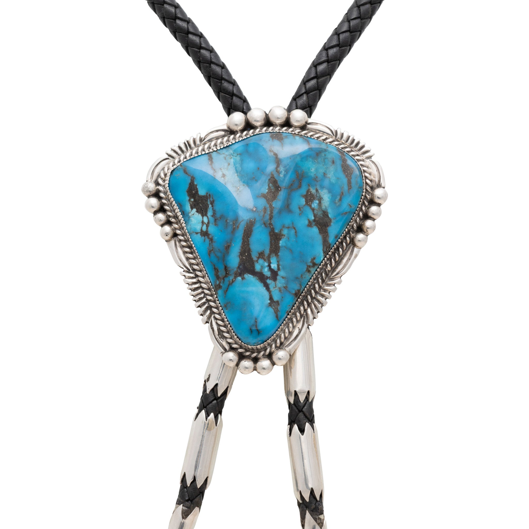 Large Navajo Turquoise Bolo