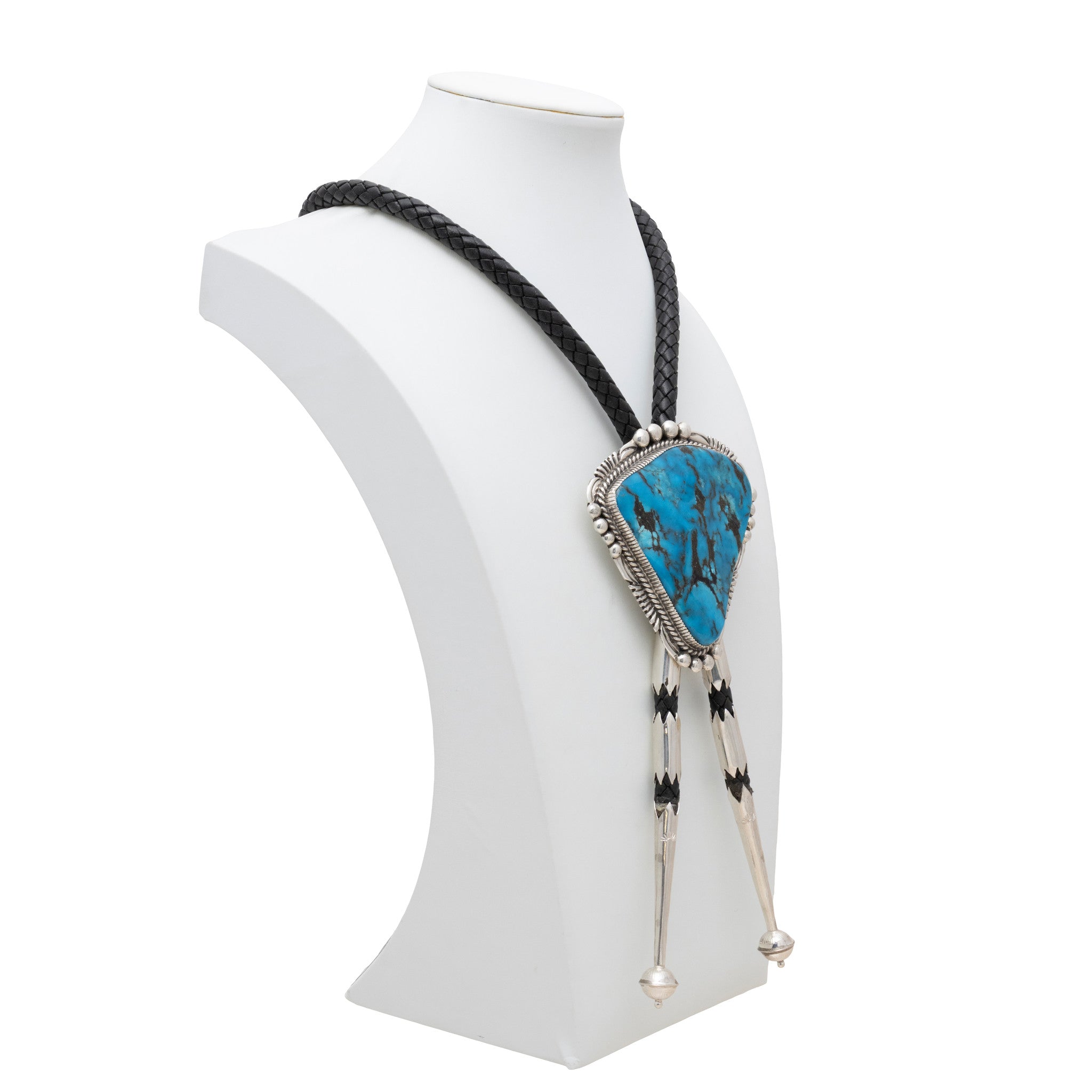 Large Navajo Turquoise Bolo
