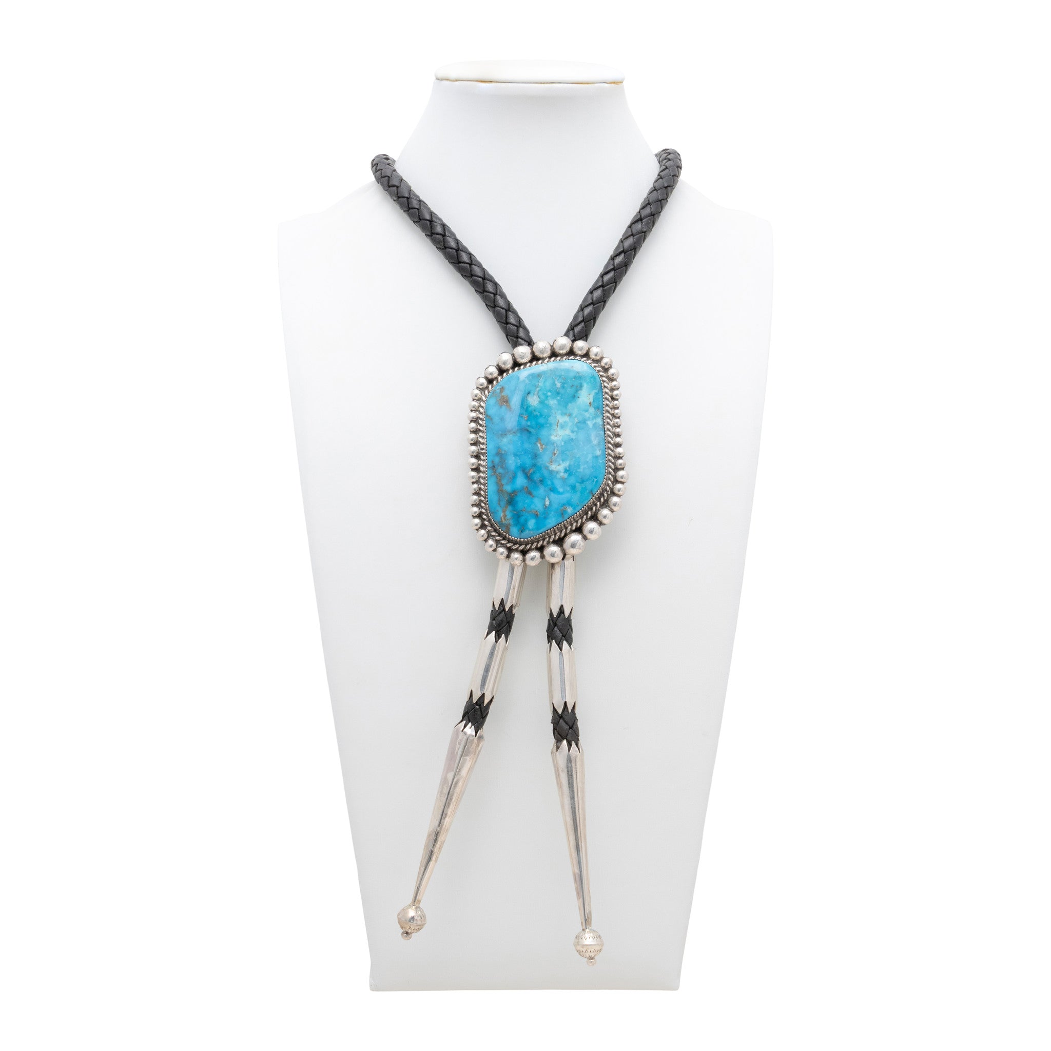 Large Navajo Turquoise Bolo