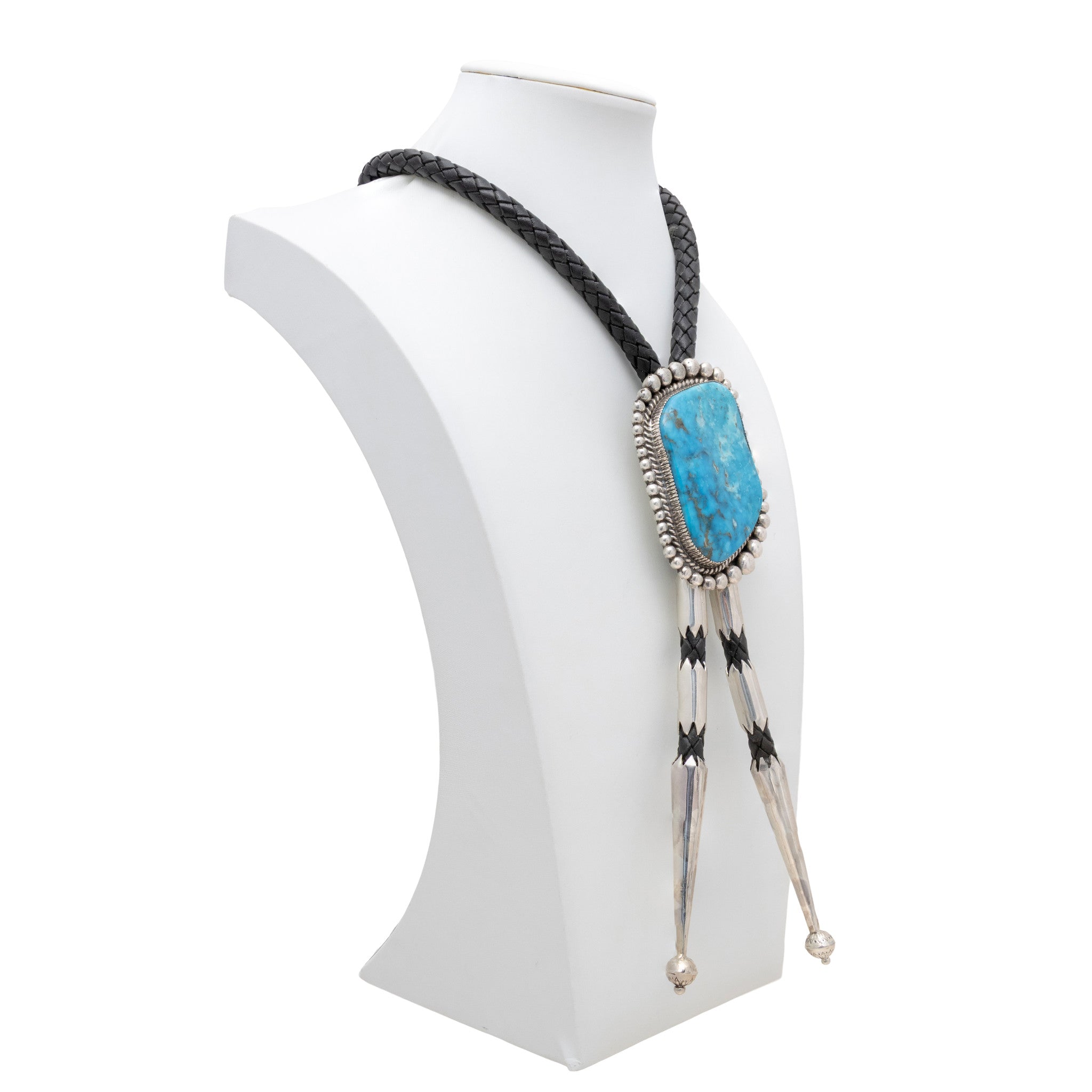 Large Navajo Turquoise Bolo