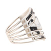 Navajo White Buffalo Turquoise Ring