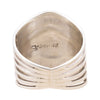 Navajo White Buffalo Turquoise Ring