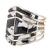 Navajo White Buffalo Turquoise Ring, Jewelry, Ring, Native