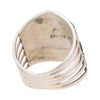 Navajo White Buffalo Turquoise Ring