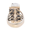 Navajo White Buffalo Turquoise Ring