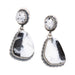 Navajo White Buffalo Turquoise Earrings, Jewelry, Earrings, Native