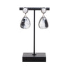 Navajo White Buffalo Turquoise Earrings