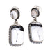 Navajo White Buffalo Turquoise Earrings, Jewelry, Earrings, Native