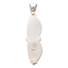 Navajo White Buffalo Turquoise Pendant