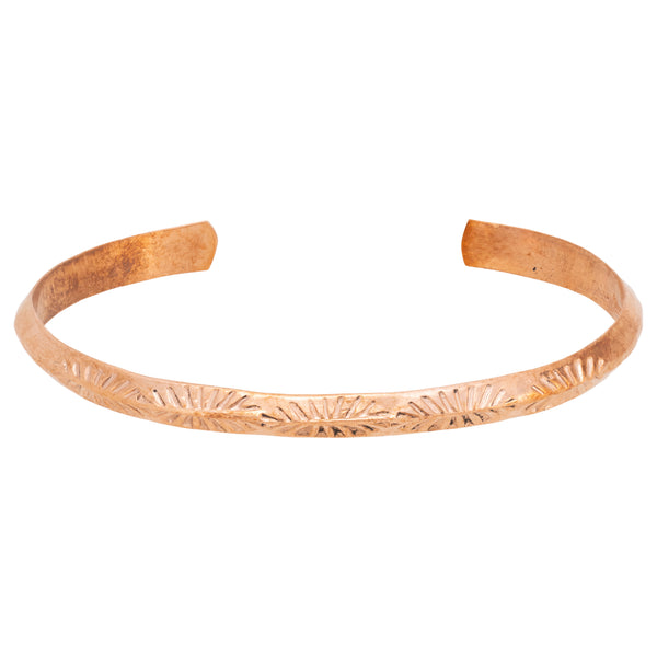 Navajo Copper Bangle, Jewelry, Bracelet, Native