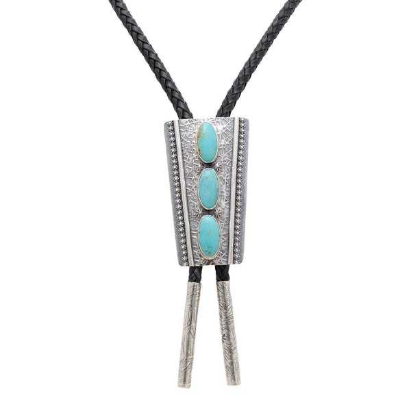 Navajo Turquoise Bolo, Jewelry, Bolo Necktie, Native