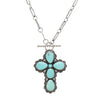 Navajo Turquoise Cross Necklace