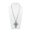 Navajo Turquoise Cross Necklace