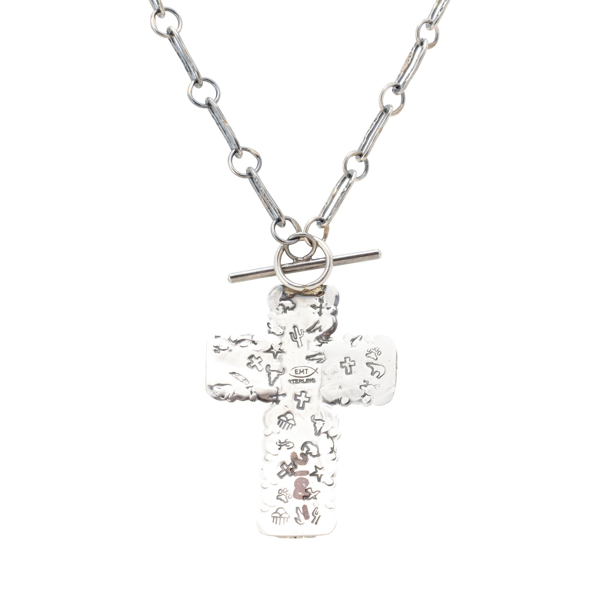 Navajo Turquoise Cross Necklace