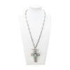 Navajo Turquoise Cross Necklace