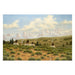 Teepees Under Cloudy Sky by Heinie Hartwig, Fine Art, Painting, Native American