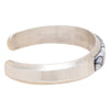 Navajo White Buffalo Turquoise Bracelet