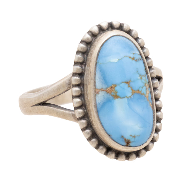 Southwest Golden Hill Turquoise Ring, Jewelry, Ring, Southwest