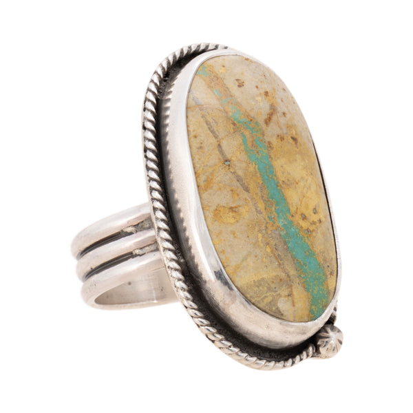 Ribbon Turquoise Ring, Jewelry, Ring, Southwest