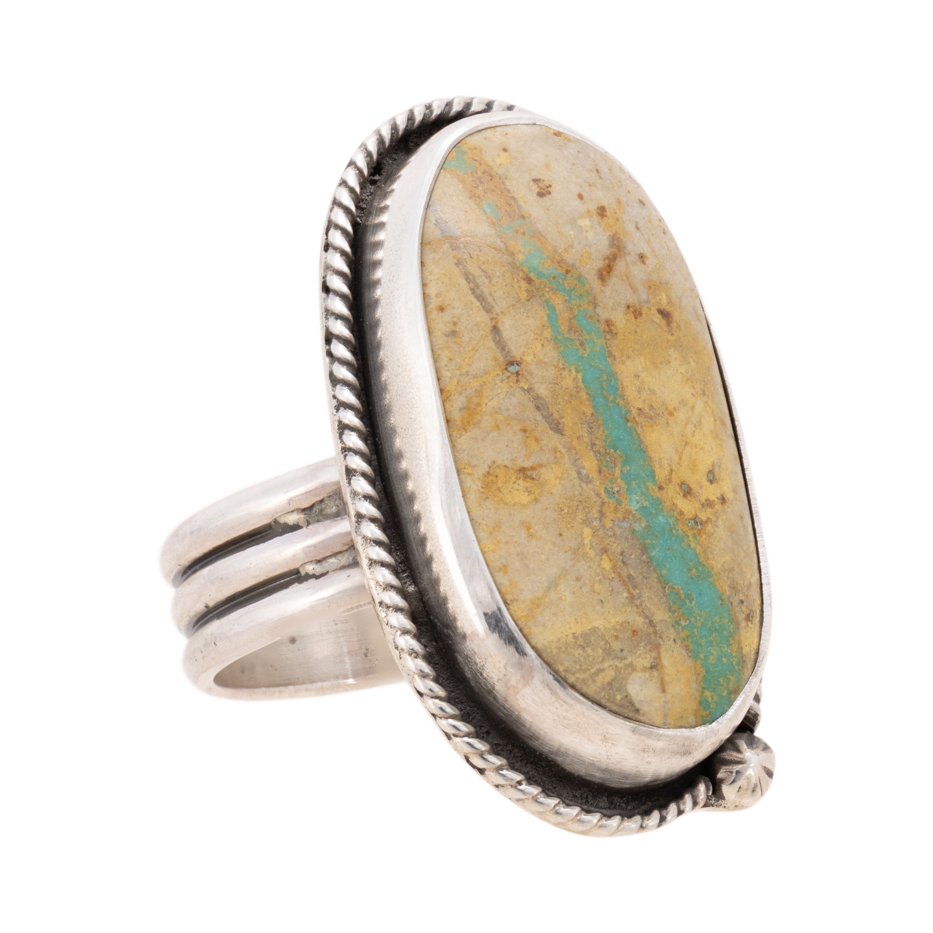 Ribbon Turquoise Ring, Jewelry, Ring, Southwest