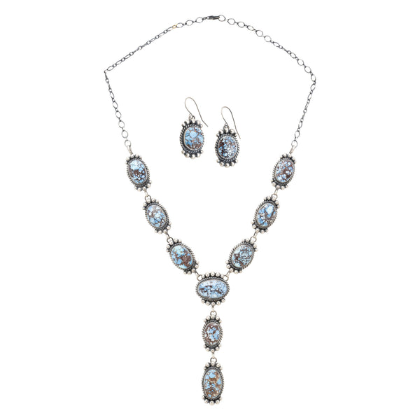 Golden Hill Turquoise Necklace Set, Jewelry, Necklace, Native