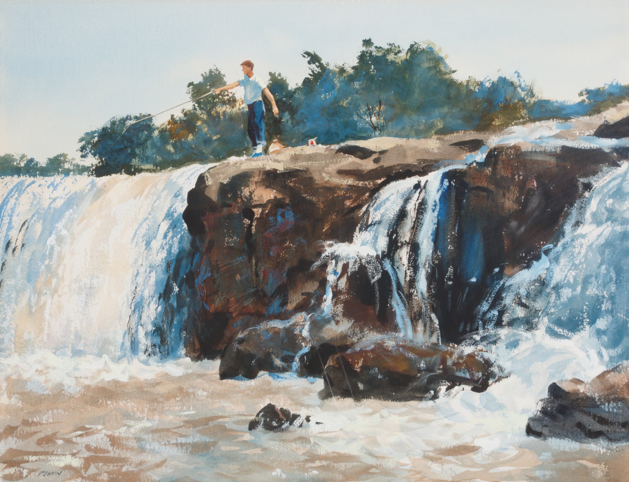 A Boy - A Man by John C. Pellew