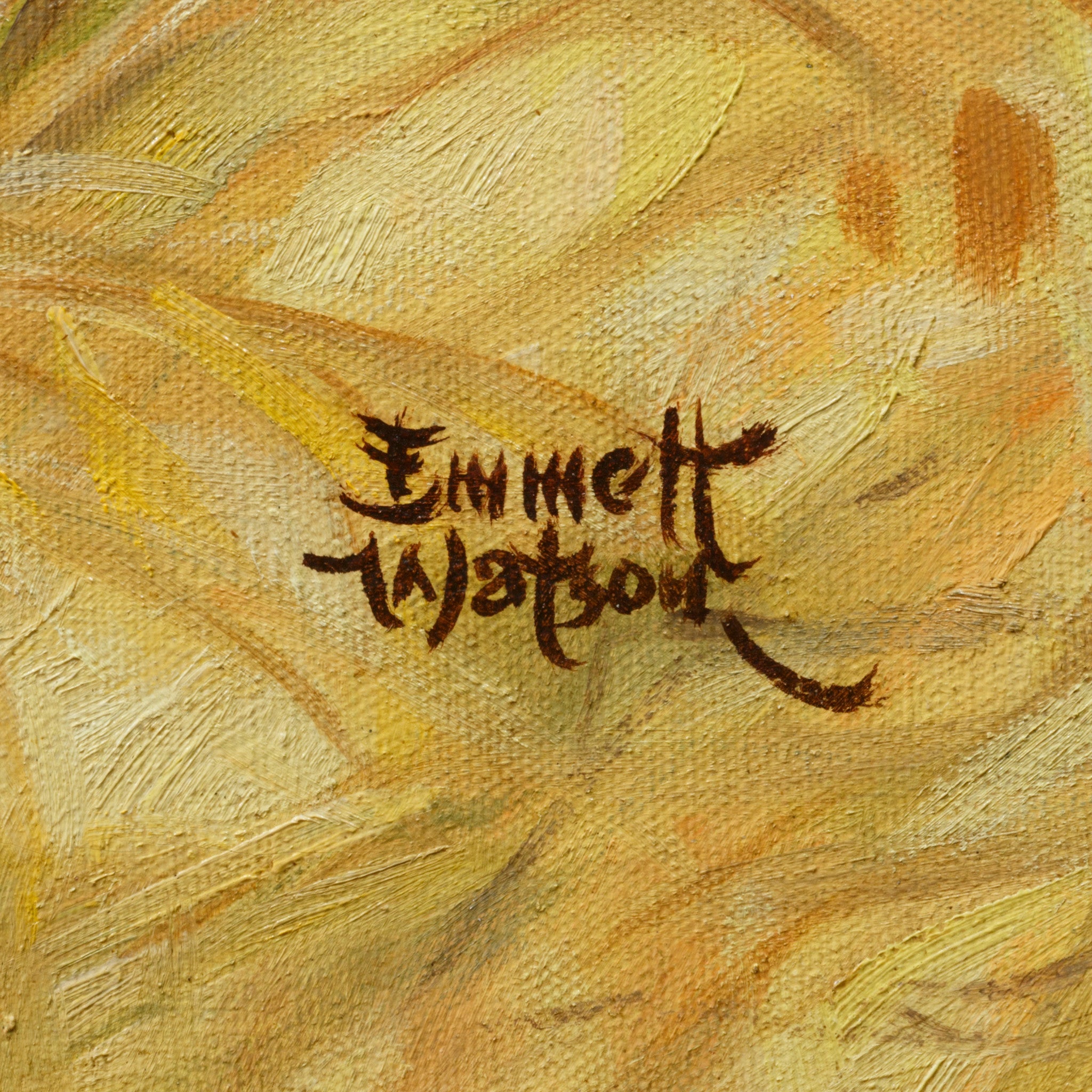 At the Old Stone Wall by Emmett Watson