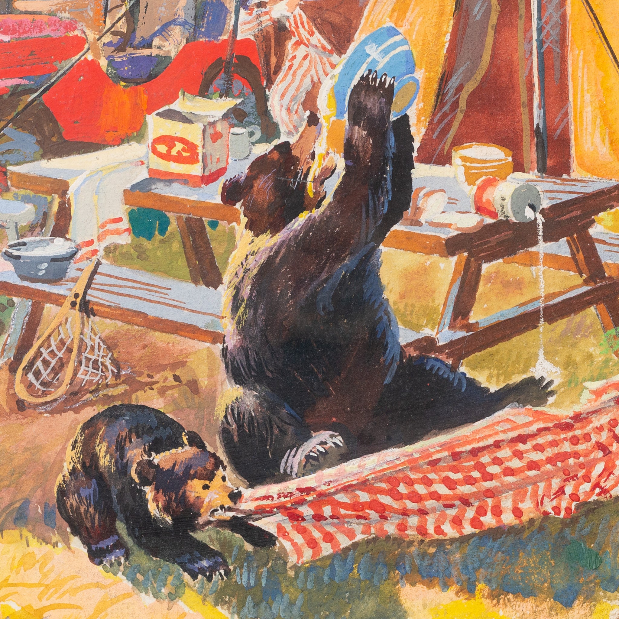 Tug of War by Walter M. Baumhofer