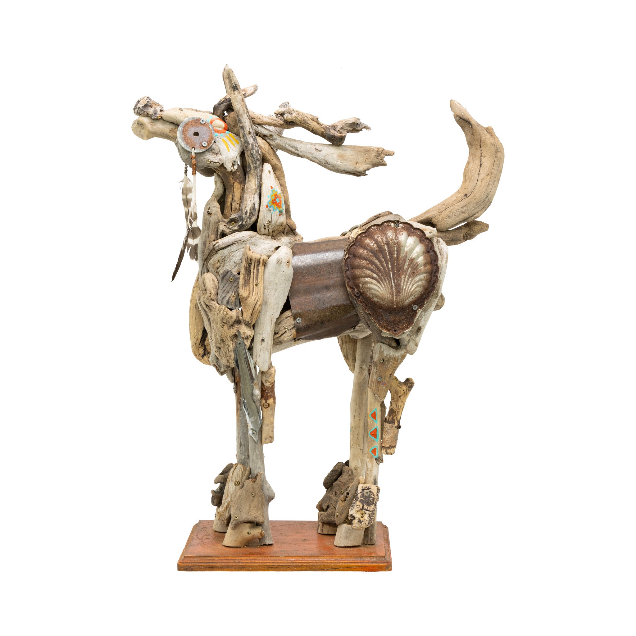 Chief Horse Sculpture by Tina Milsavljevich, Fine Art, Sculpture, Other