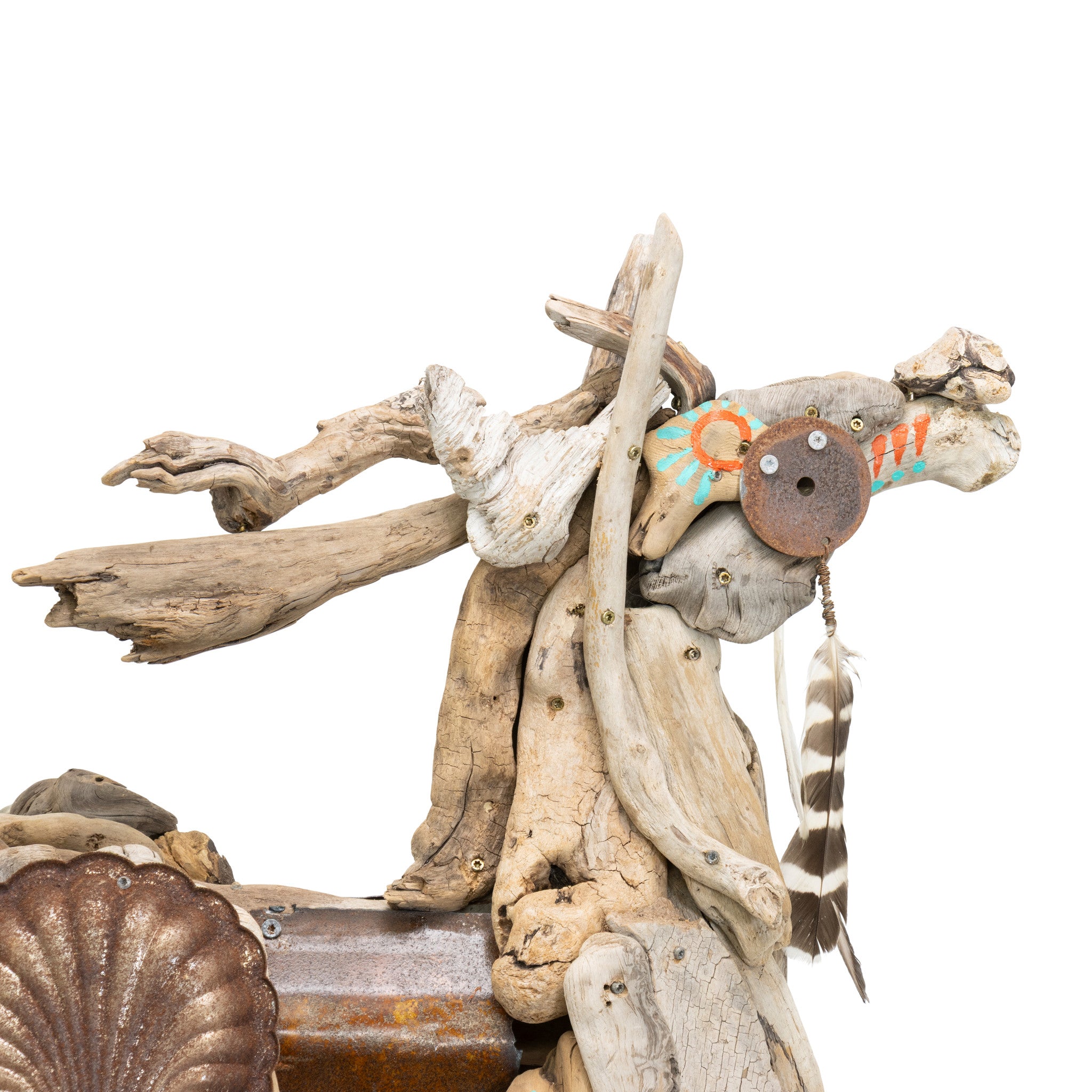 Chief Horse Sculpture by Tina Milsavljevich
