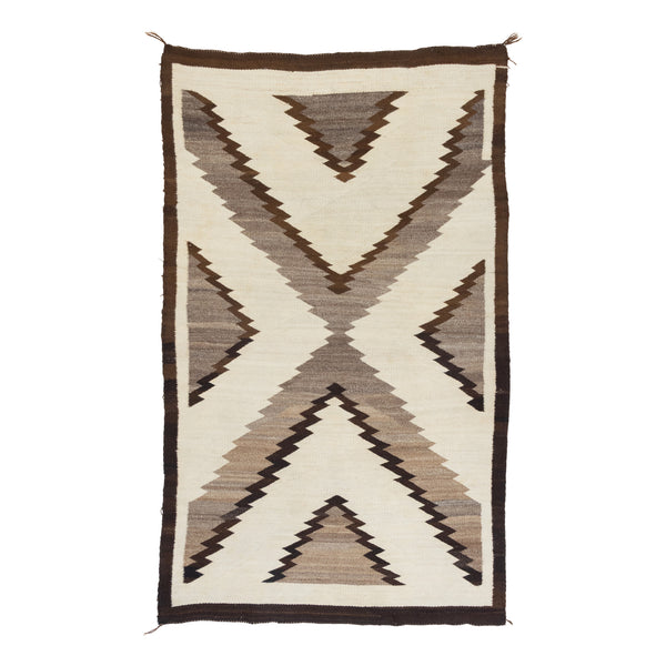 Navajo Natural, Native, Weaving, Floor Rug