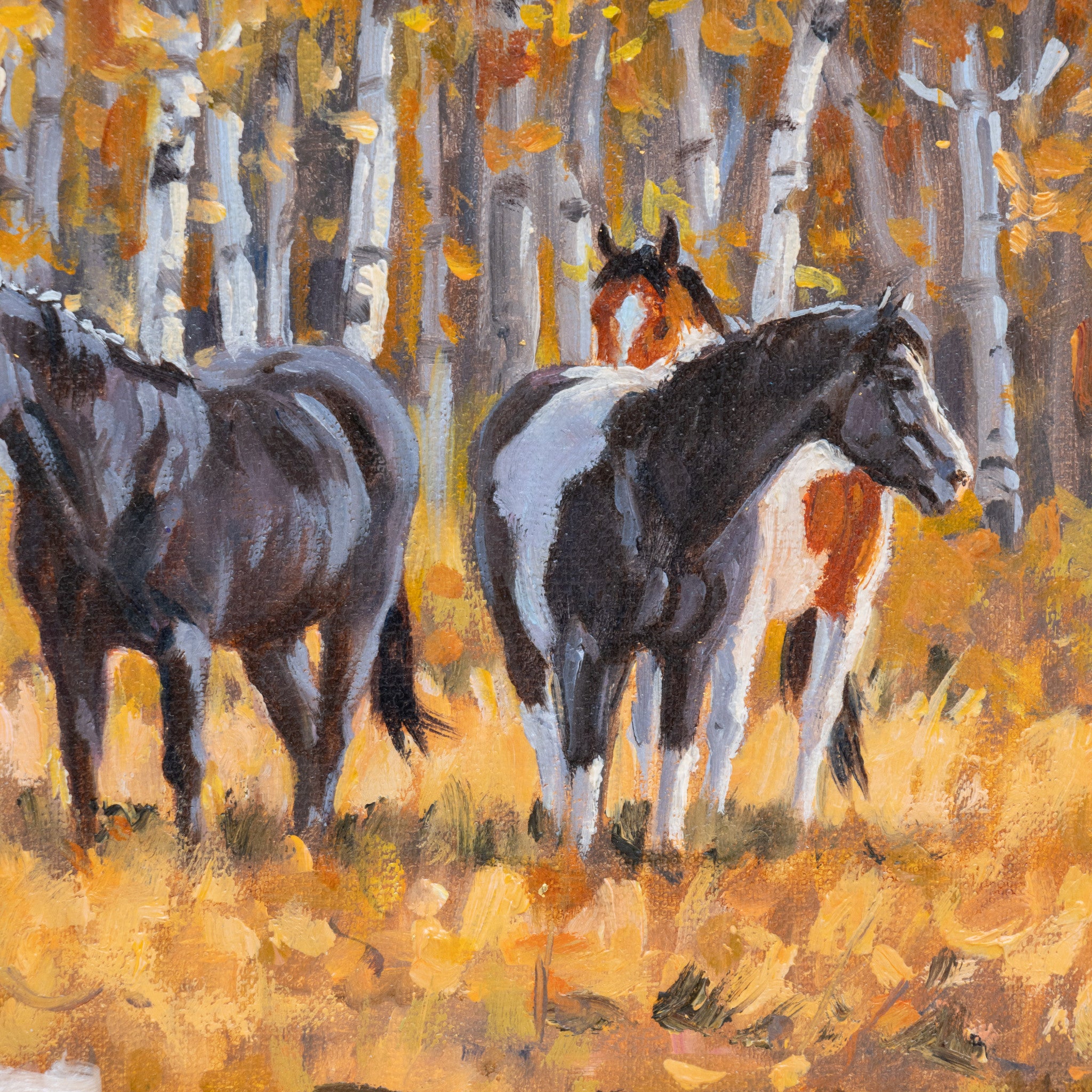 Autumn Buddies by Ron Stewart
