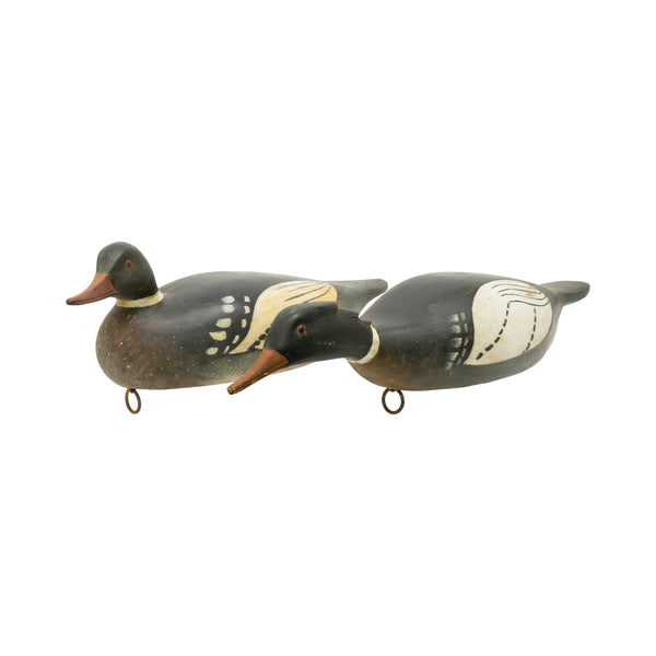 Pair of Merganser Decoys, Sporting Goods, Hunting, Waterfowl Decoy