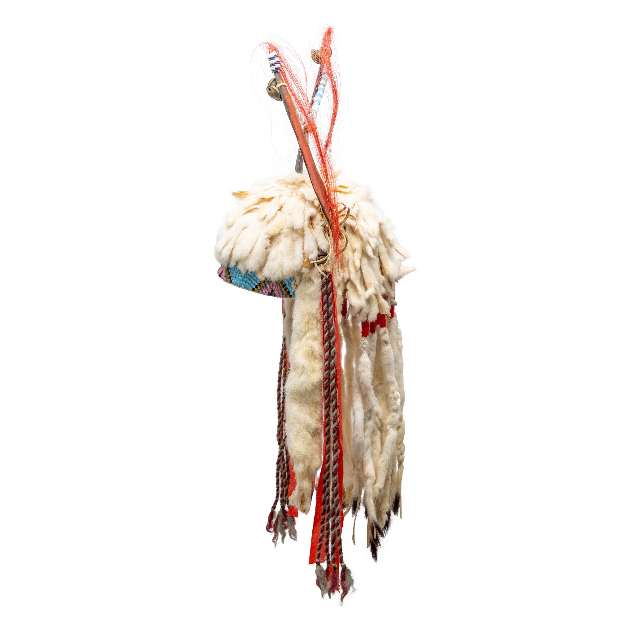 Blackfeet Split Horn Headdress