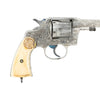 Engraved Colt New Service Double Action Revolver