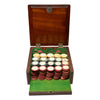 Cased Ivory Poker Chips