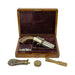 Cased James Beattie Pepperbox Pistol, Firearms, Handgun, Pistol